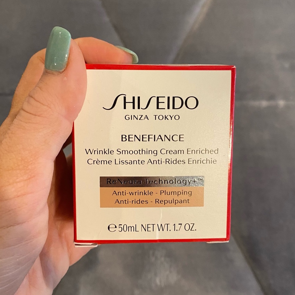 NWT Shiseido Benefiance Wrinkle Smoothing Cream Enriched